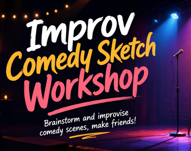 Cover image for Improv Comedy Sketch Workshop