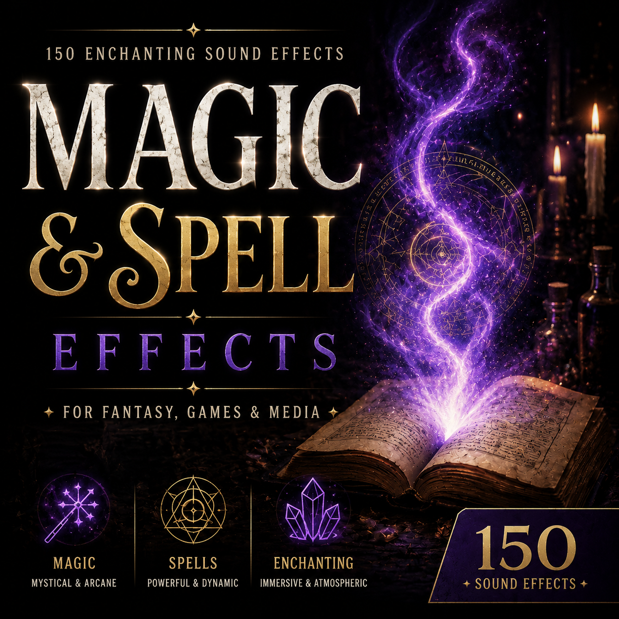 Magic & Spell Effects – 150 Enchanting Sound Effects by SM-Digital
