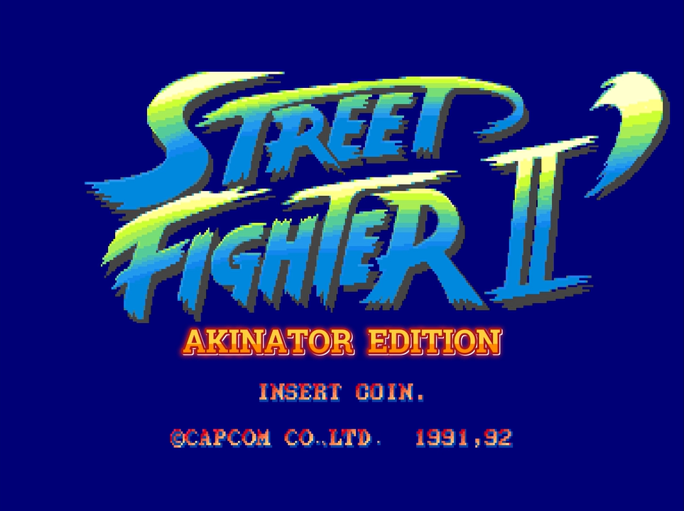 Street Fighter II: Akinator Edition