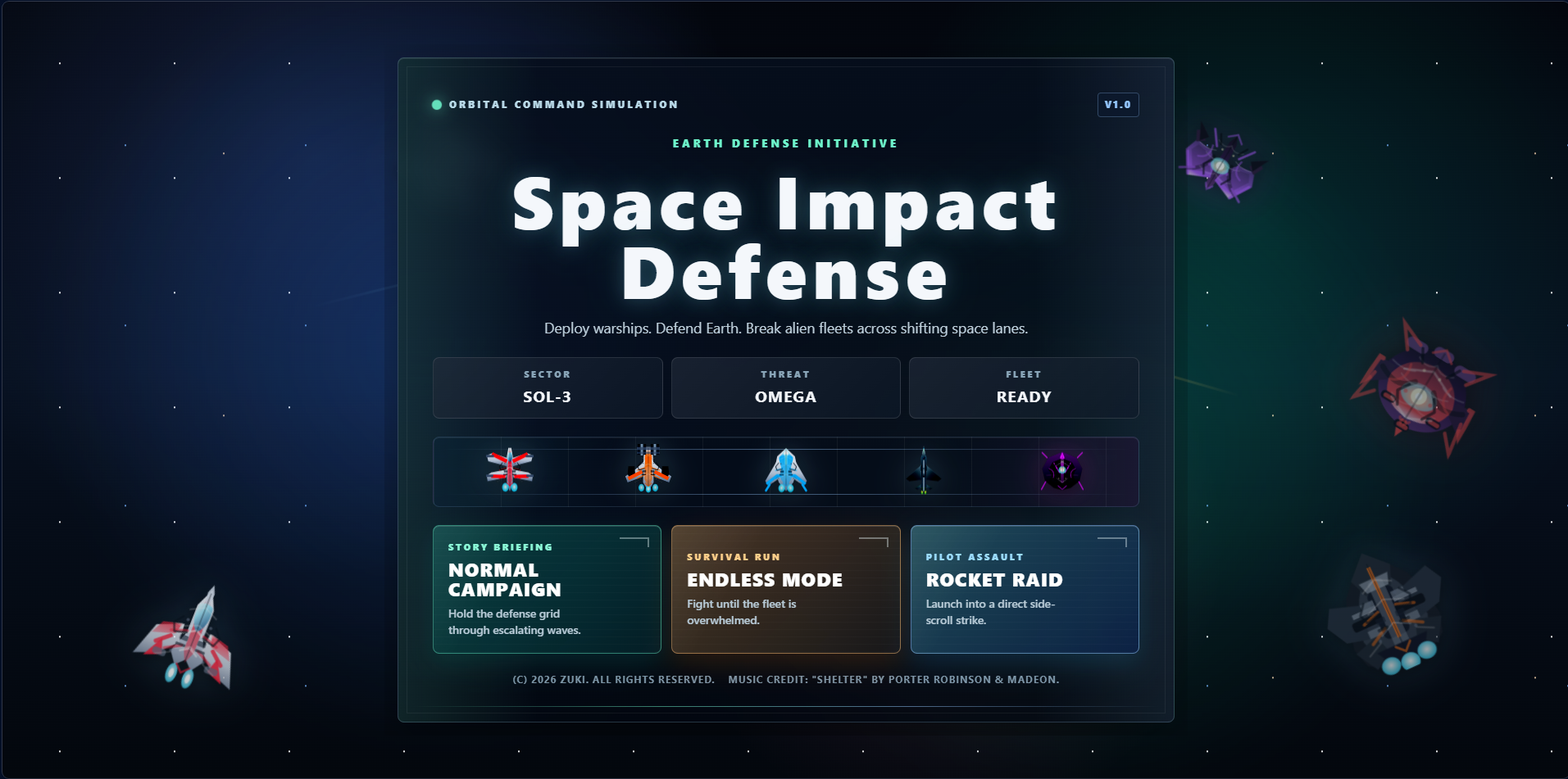 Space Impact Defender
