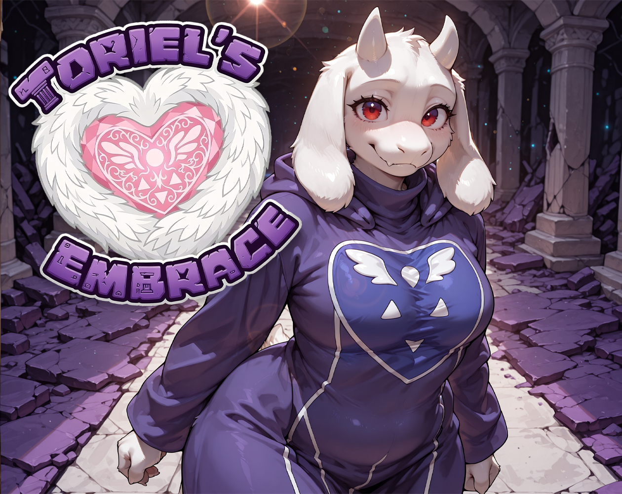 Cover art for Toriel's Embrace v0.1, an adult visual novel by OhDeer!