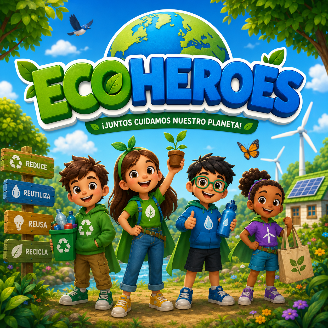 ECOHEROES by Valeria Morin