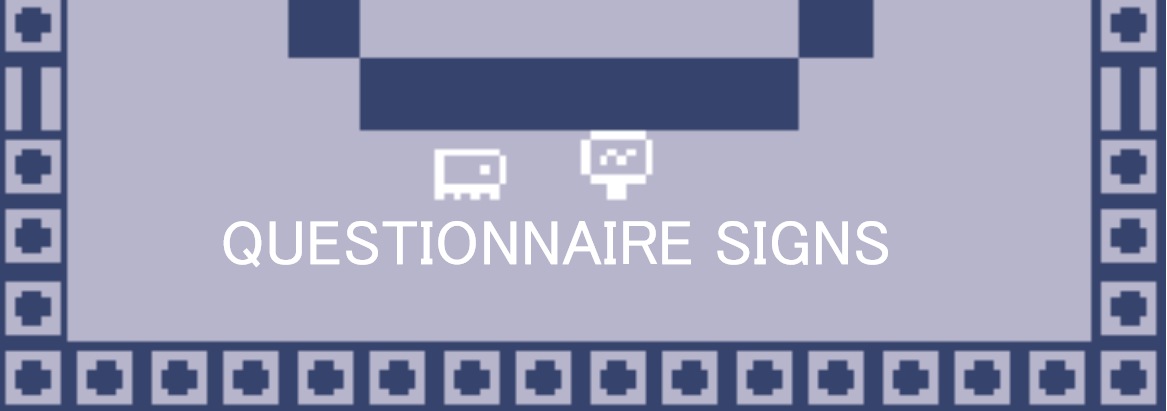 Questionnaire Signs