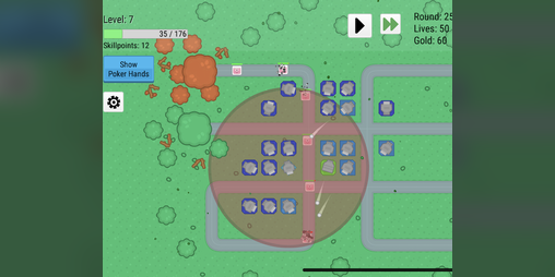 Cover image for Poker Tower Defense