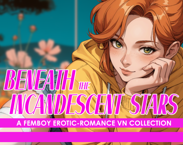 Cover art for Beneath the Incandescent Stars by MoonSocks-Dev — adult visual novel