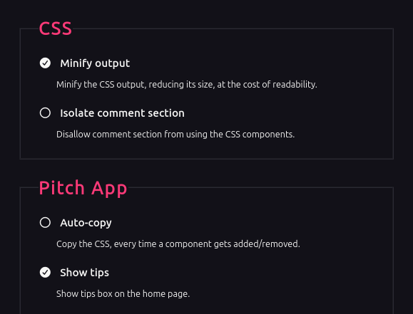Itch Css Rewrite Release #1 – It's here!... but not quite there yet - Pitch ...