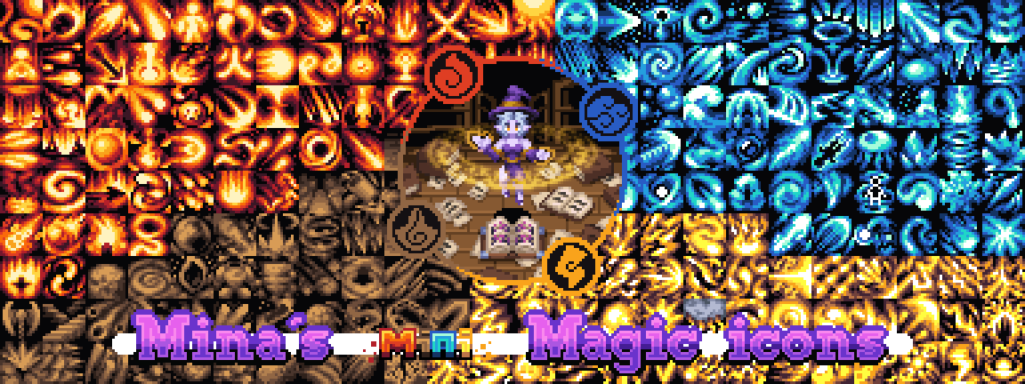 Mina's Mini Magic Icons