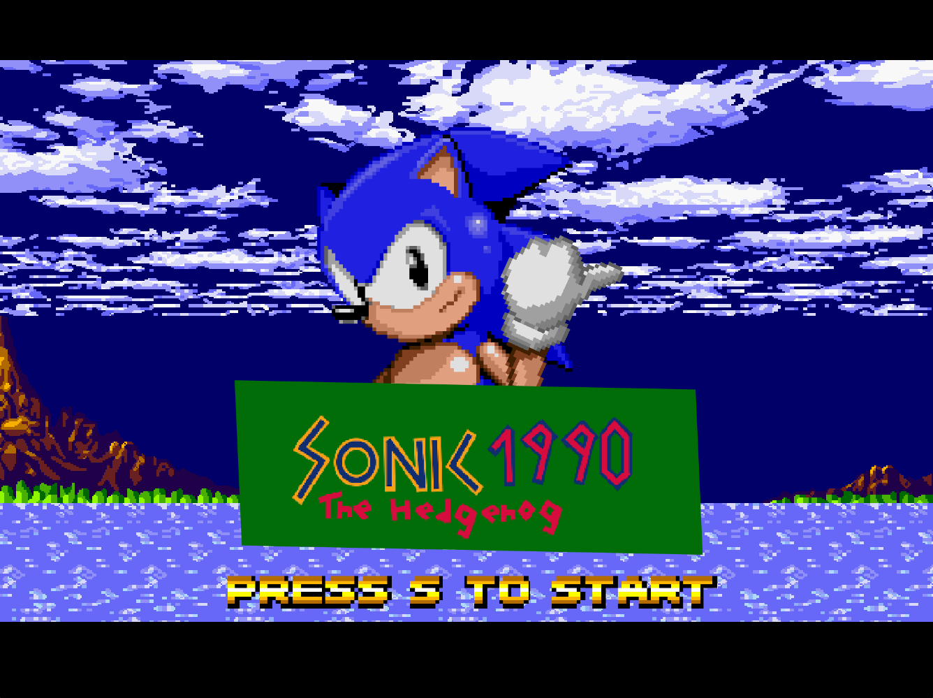 Sonic The Hedgehog 1990