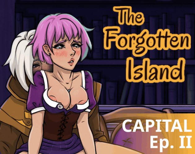 Cover art for The Forgotten Island by FoxTailTale — adult visual novel