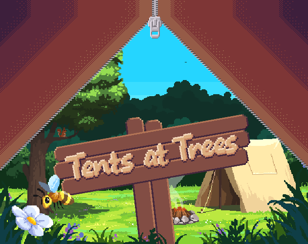 Cover image for Tents at Trees
