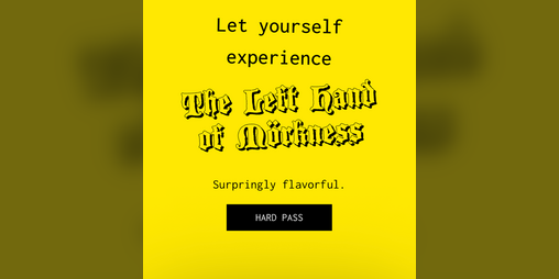 Cover image for Left hand of Morkness