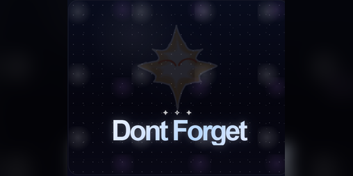 Cover image for Dont Forget...