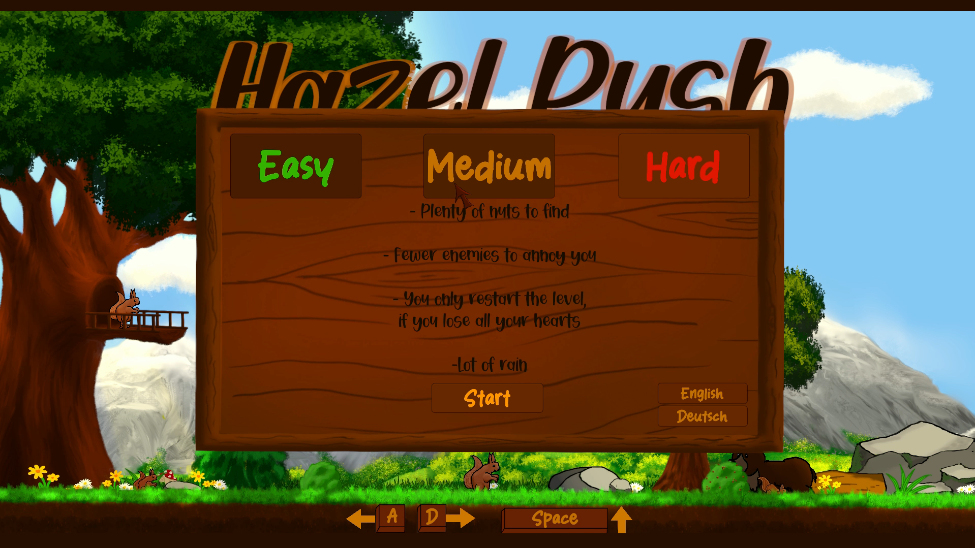 Select your difficulty level Select your difficulty level