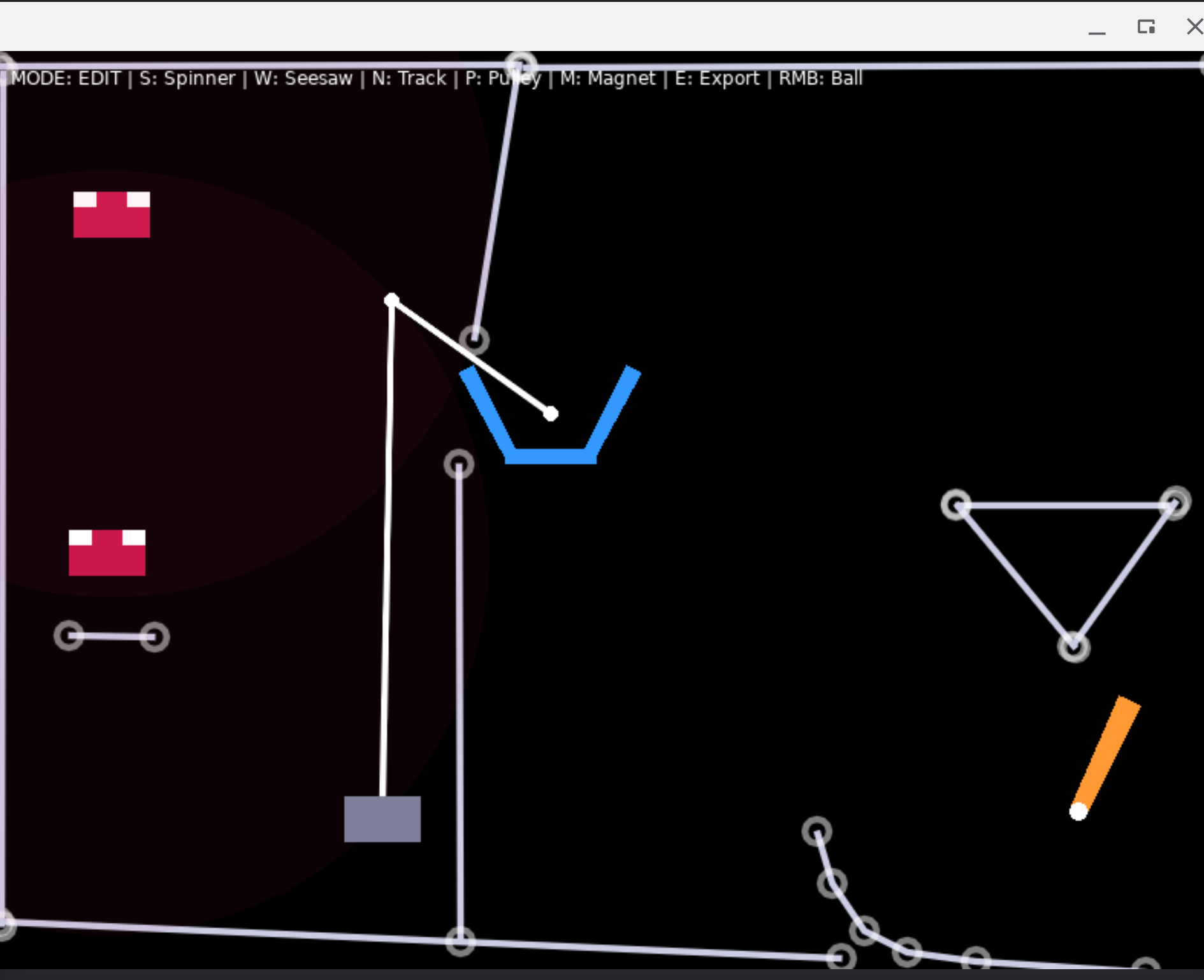 Level Editor layout