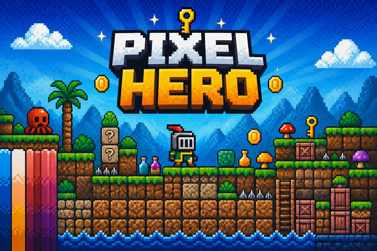Pixel hero by AnhTaiTran