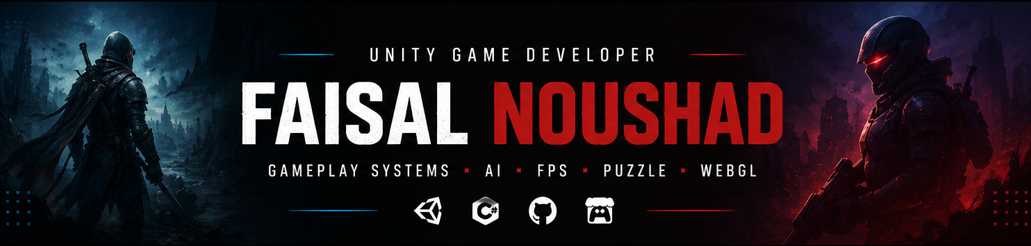 Faisal — Unity Game Developer - itch.io