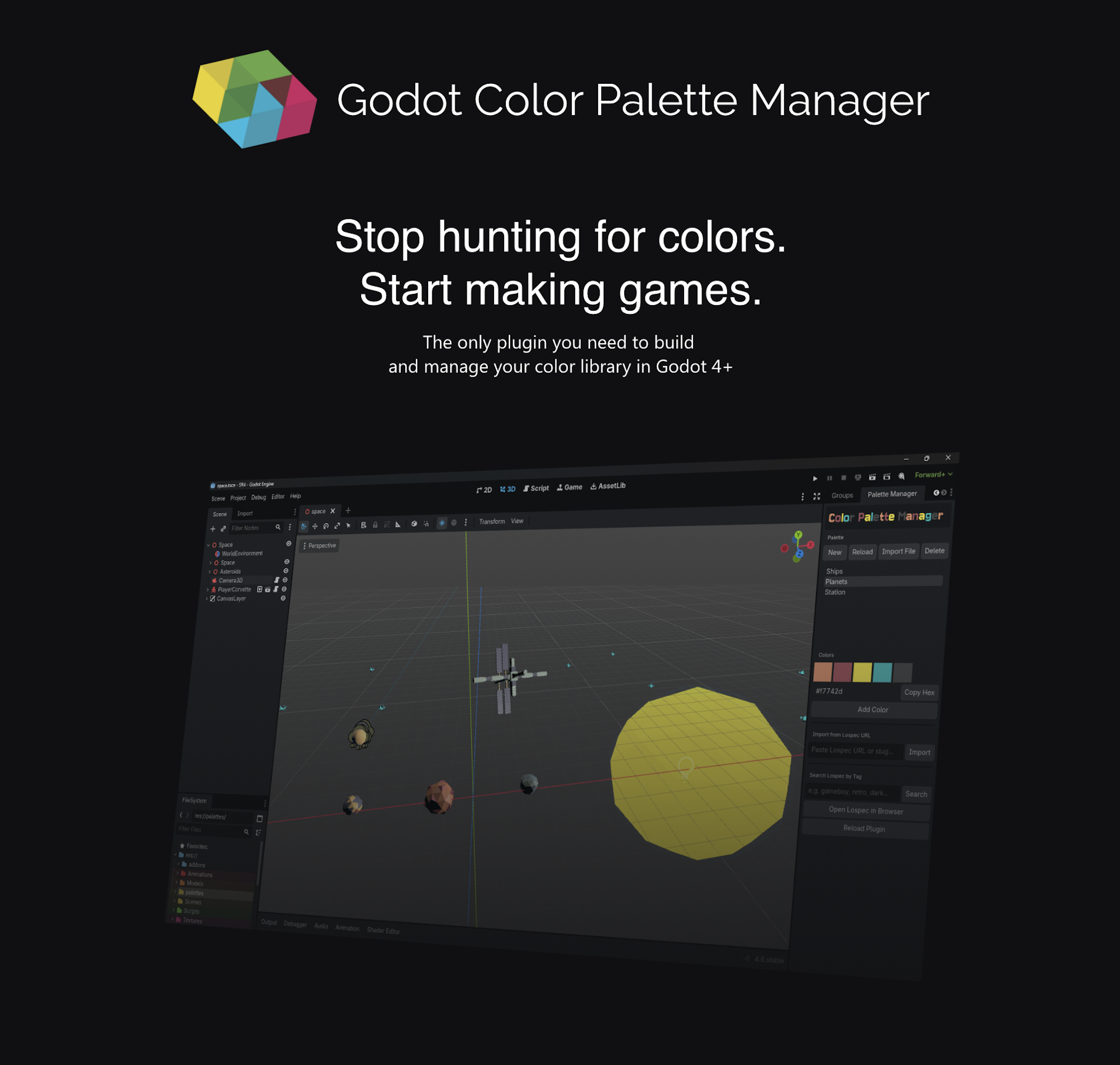 DevLoot: Godot Color Palette Manager