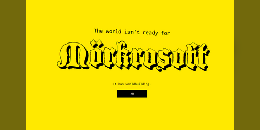 Cover image for Morkrosoft