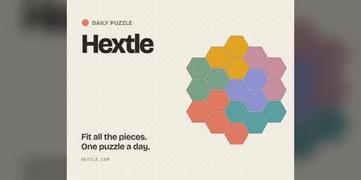 Cover image for Hextle: Daily Hex Puzzle