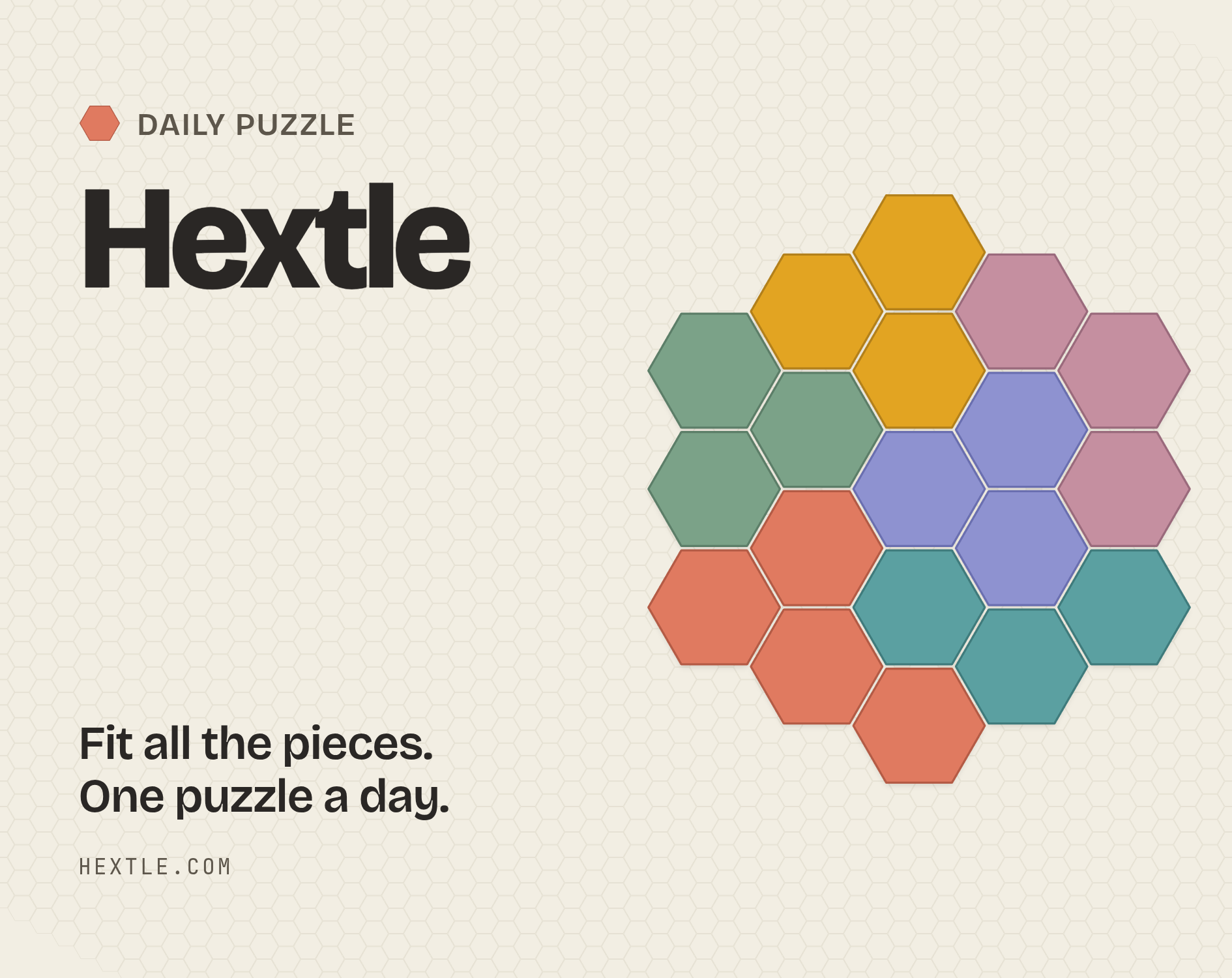 Cover image for Hextle: Daily Hex Puzzle