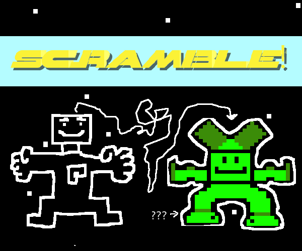 Cover image for SCRAMBLE!