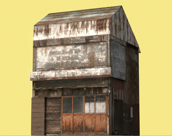 (PSX) - Rusted Japanese Storehouse by Kasuga𓅂