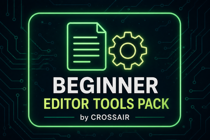Beginner Editor Tools Pack by evgenydisszarivich-design