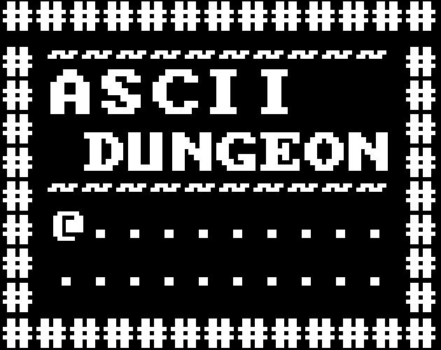 Cover image for ASCII DUNGEON