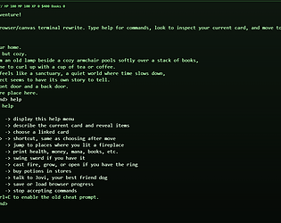 Text Adventure [Free] [Adventure]