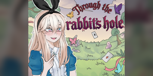 Cover image for Through the rabbit’s hole