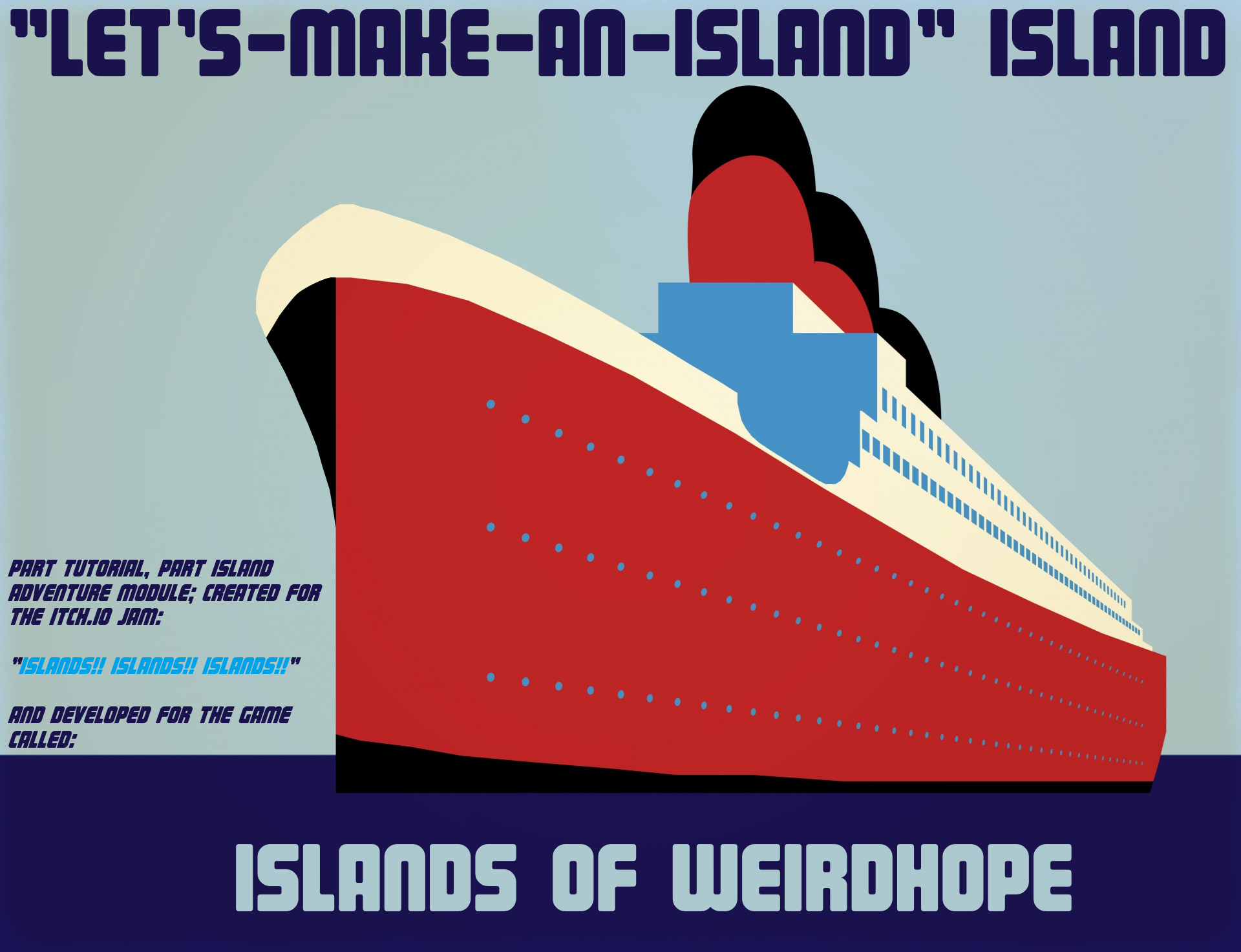 Cover image for "Let's-Make-An-Island" Island