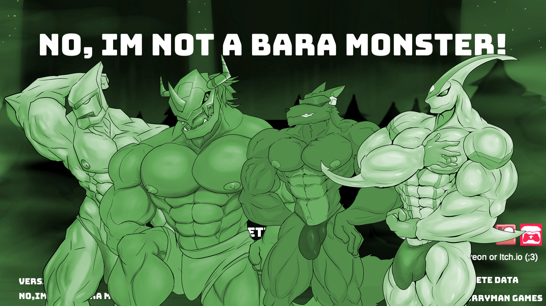Cover image for No, im not a bara monster!