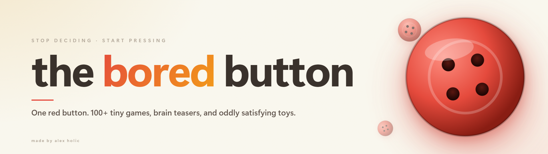 The Bored Button
