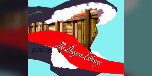 Cover image for The Dragon Library.