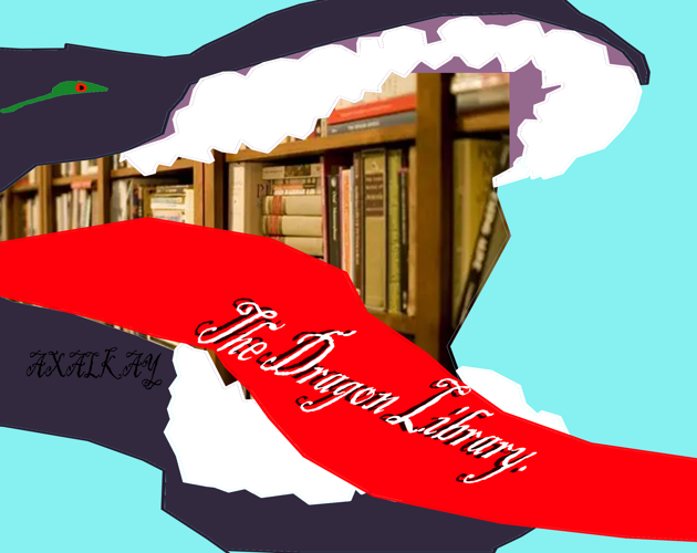 Cover image for The Dragon Library.