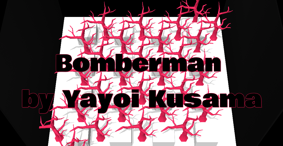 Bomberman by Yayoi Kusama