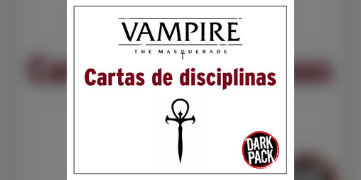 Cover image for Cartas de disciplinas para Vampiro la mascarada (5ª edición)
