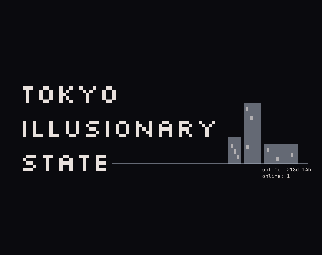 Cover image for Tokyo Illusionary State