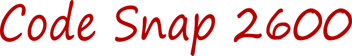 Code Snap 2600