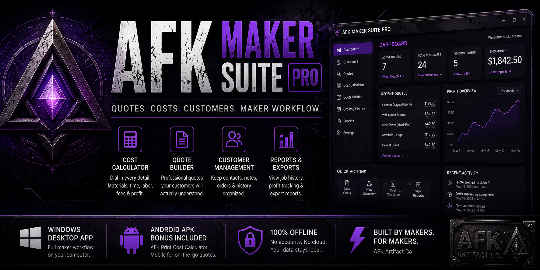 AFK Maker Suite Pro