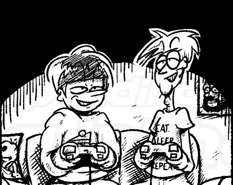 Cover image for WaCkY GAMER D00dZ!!!