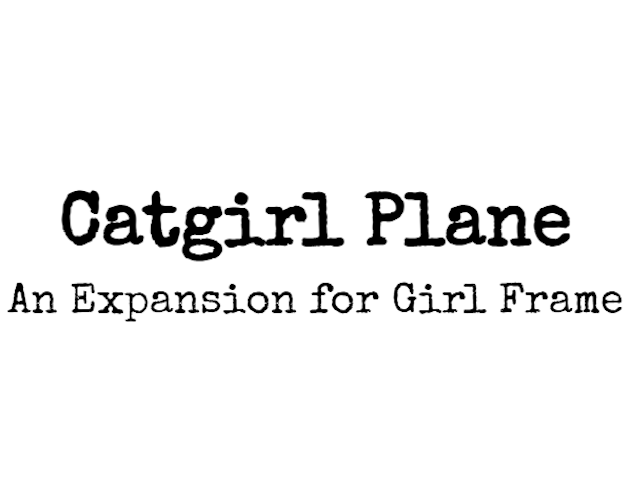 Cover image for Catgirl Plane