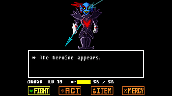 Undyne the Undying fight remake by RG00