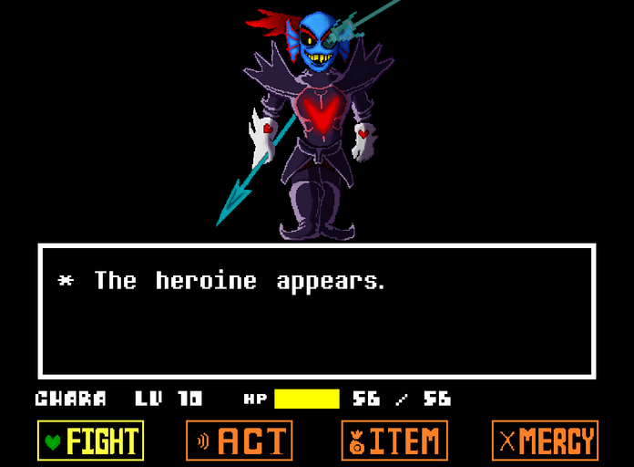 Undyne the Undying fight remake by RG00