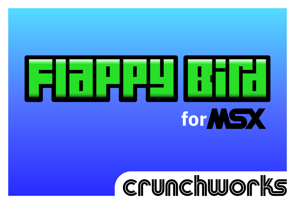 Flappybird for MSX by Crunchworks