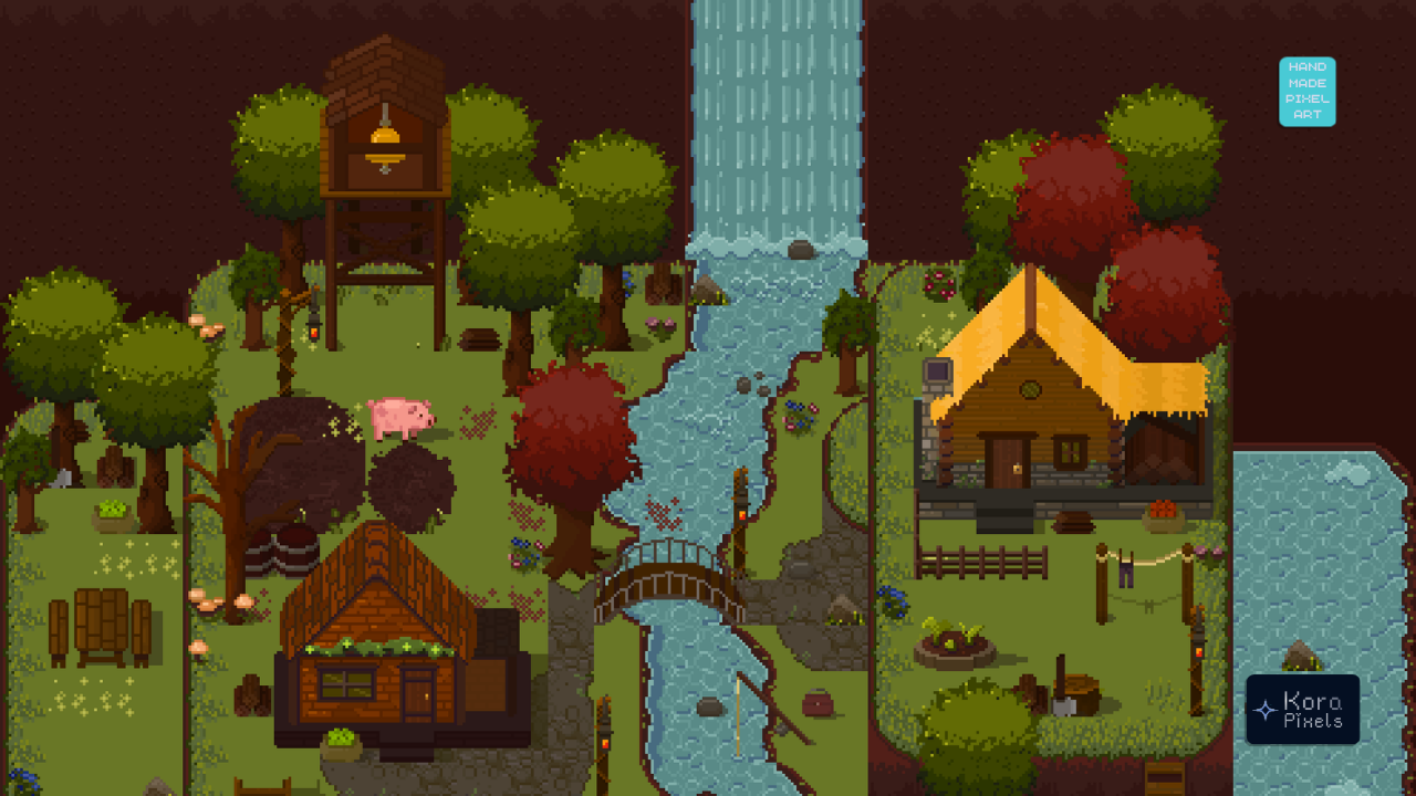 Rustic Forest Village Mega Pack | Pixel Art