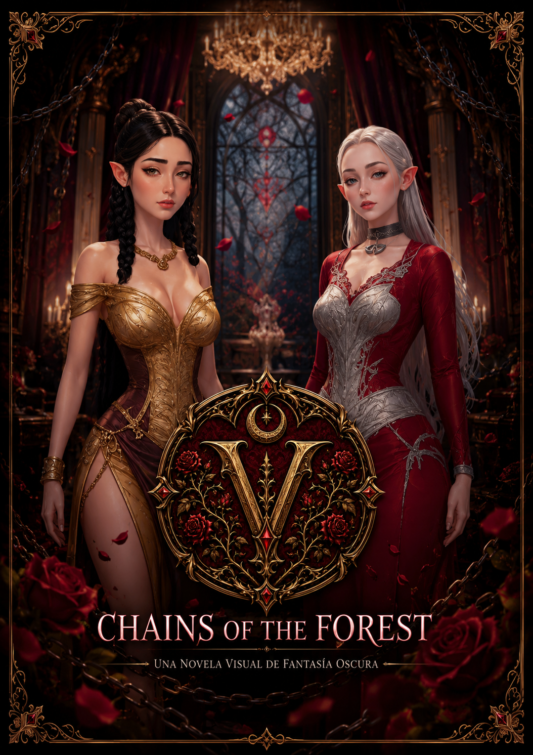 Cover art for Chains of the Forest by MRGN studios — adult visual novel