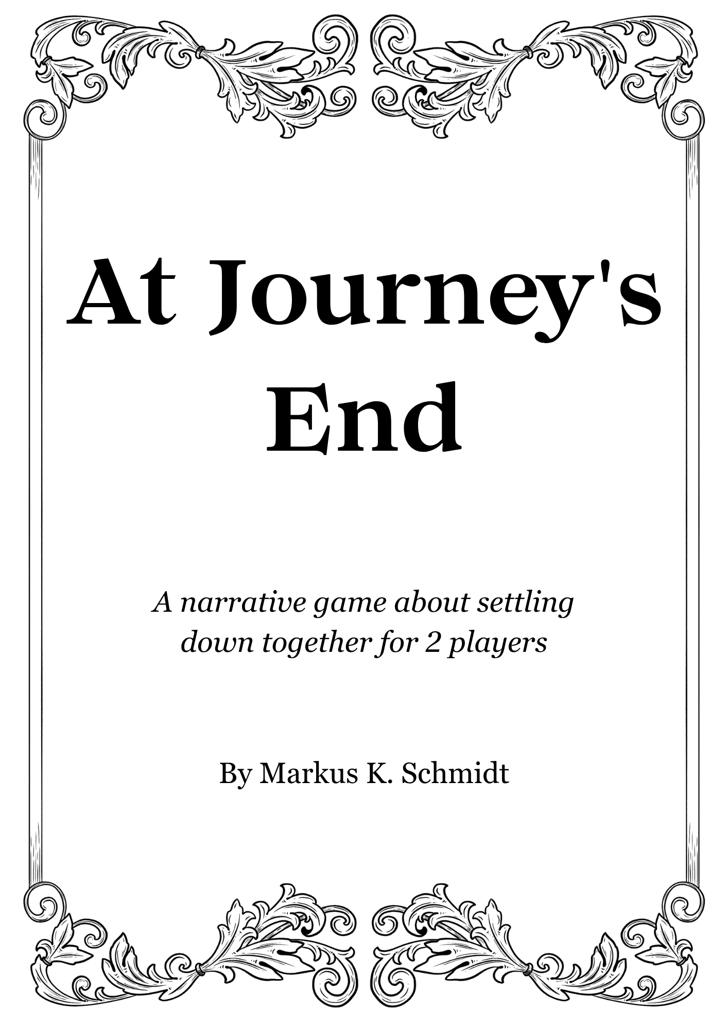 Cover image for At Journey's End