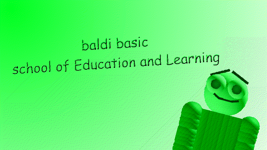 BALDI basic school of Education and Learning