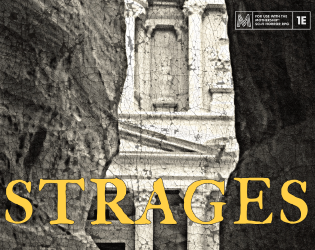Cover image for STRAGES - A Mothership RPG One-Shot Trifold Module